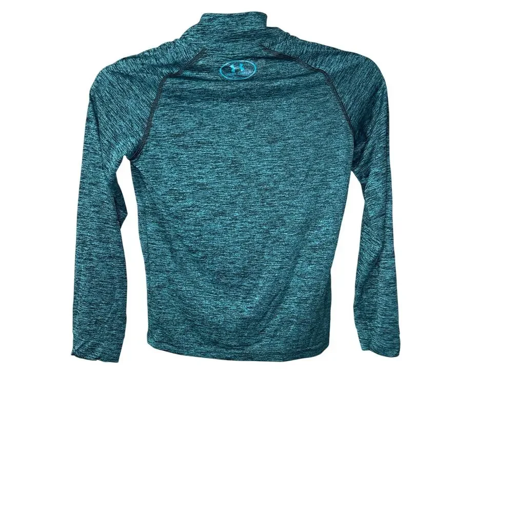 Under Armour‎ Blue Quarter-Zip Sweatshirt Youth Medium